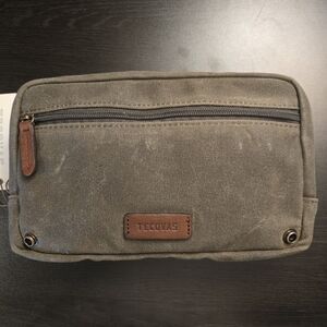 Tecovas Waxed Canvas Hanging 2in1 Kit Moss Green